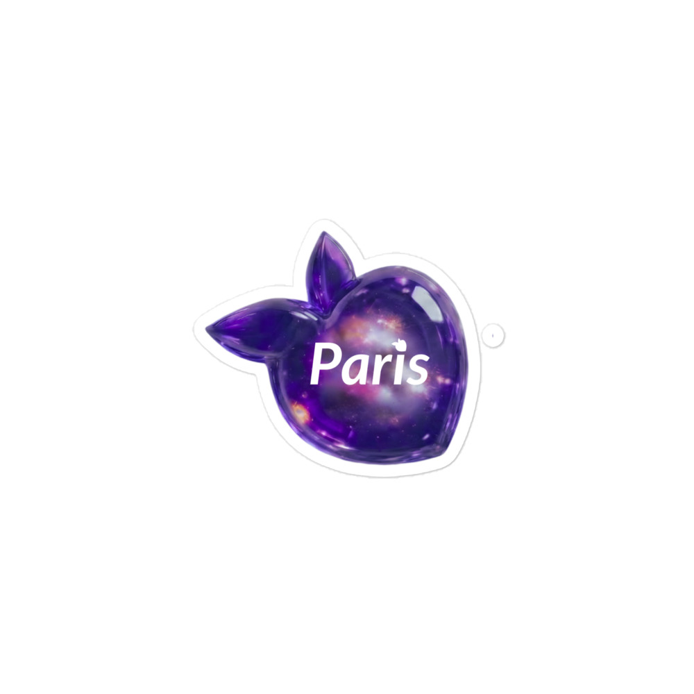 tsgabrielle® • Paris • Klistremerke • Boblefri • One Size