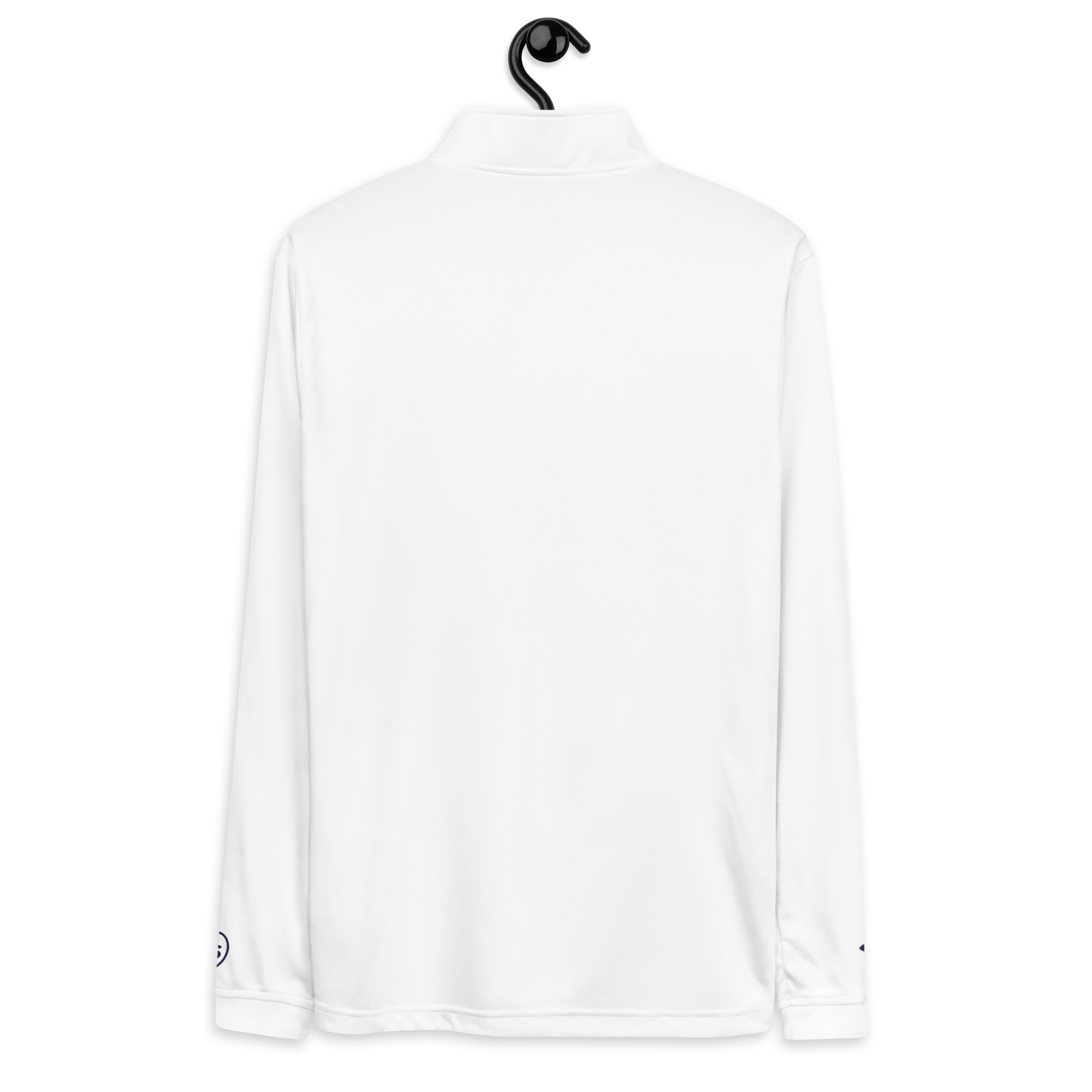 adidas® by tsgabrielle® • Herre • Paris - La Tour Eiffel • Kvart genser med glidelås • Hvit - White - View 6