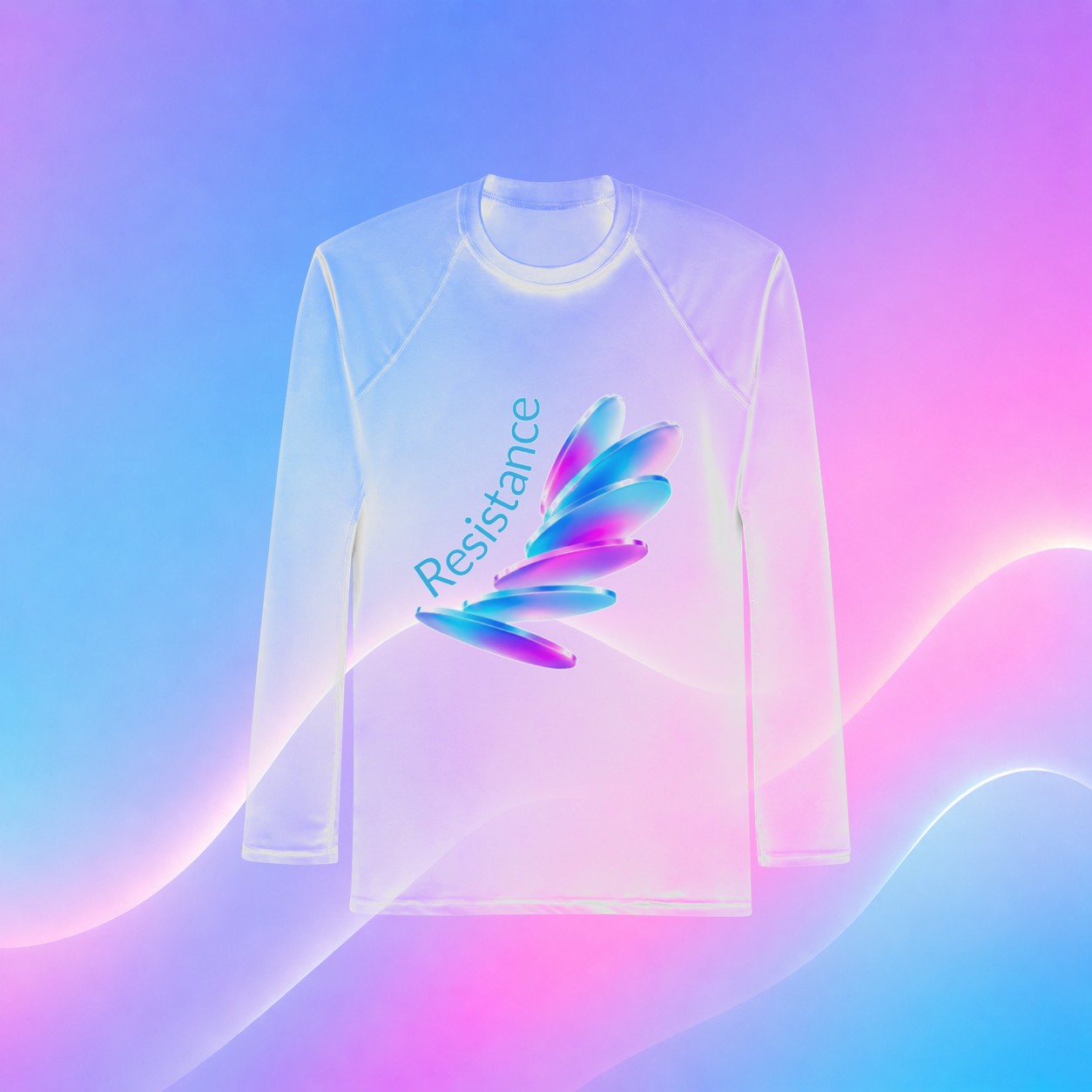 tsgabrielle® •For ham• Pride 26 • Rash Guard • Hvit