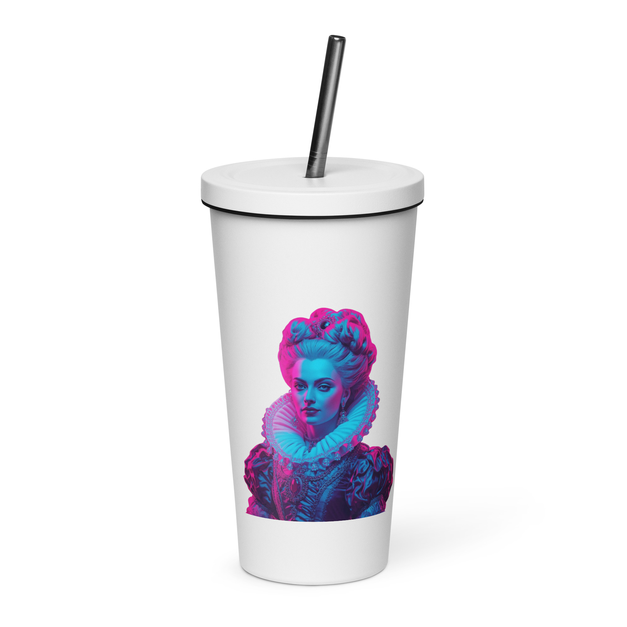 tsgabrielle® • Paris - Marie Antoinette • Tumler • Rustfritt stål • Hvit • 20 oz