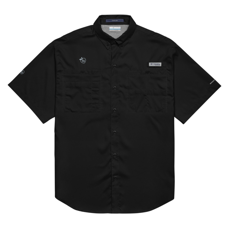 Columbia® av tsgabrielle® •For ham• Kortermet skjorte med knapper • Mørke farger - Black - View 13