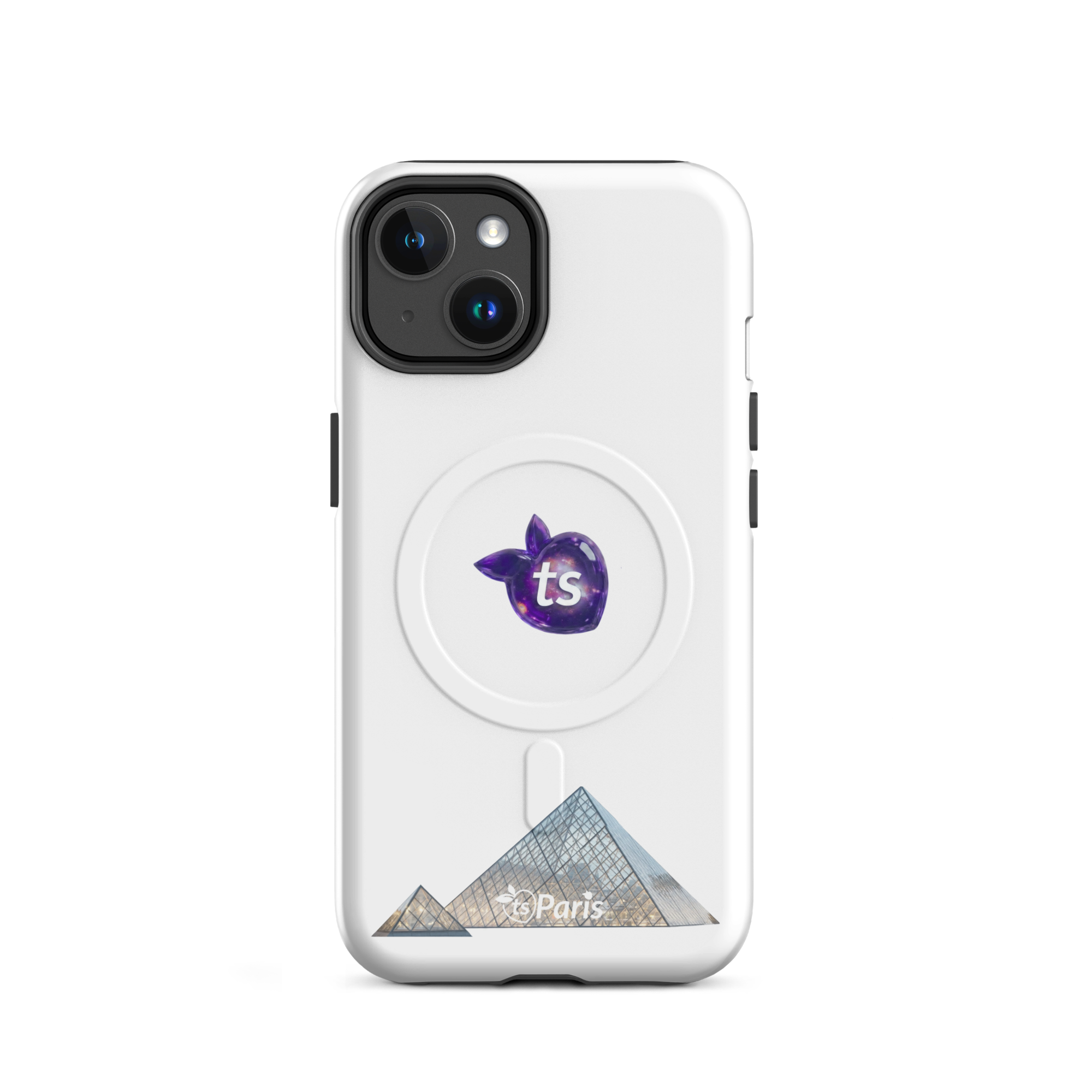 tsgabrielle® • Paris - The Louvre Pyramid • Tough Case • MagSafe® • Compatible with iPhone® • Latest Models - View 1